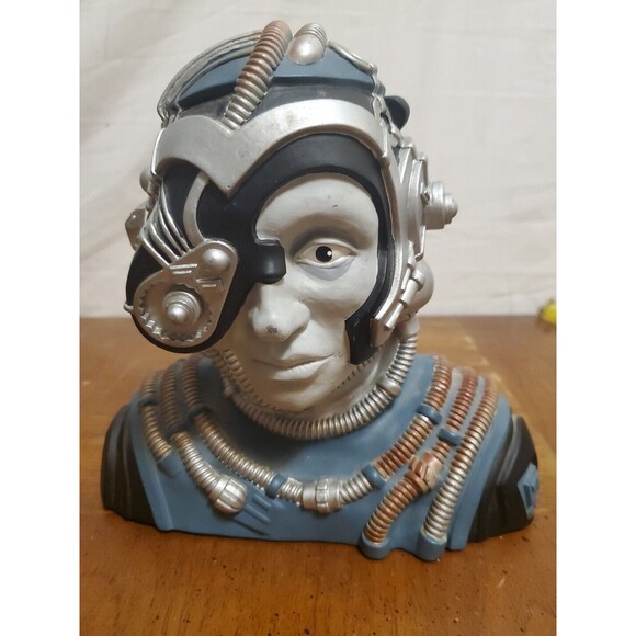 Star Trek The Next Generation: Borg Collector's Series Bank Thinkway Toys 1993 - Picture 1 of 6
